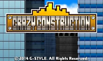 Crazy Construction (Europe) (En,Fr,De) screen shot title